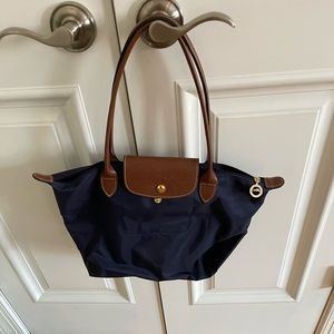 Longchamp - Le Pliage Original Shoulder Bag- Navy Blue